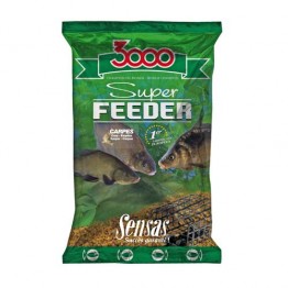 Прикормка Sensas 3000 Super Feeder Carp 1 кг (Карп)